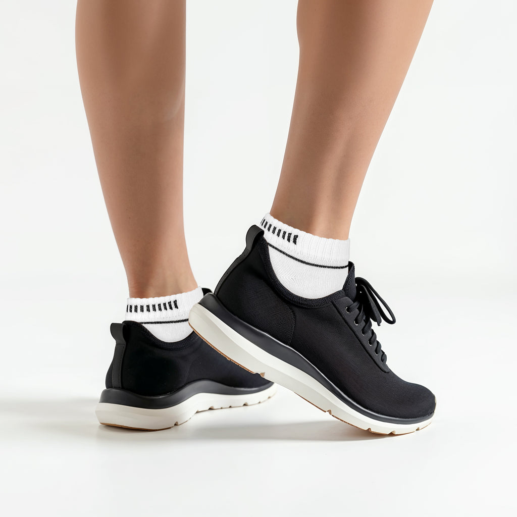 Sneakersocken, weiß, Branding, Ring