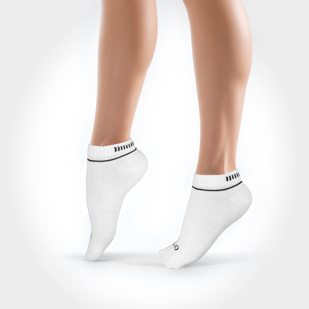 Sneakersocken, weiß, Branding, Ring