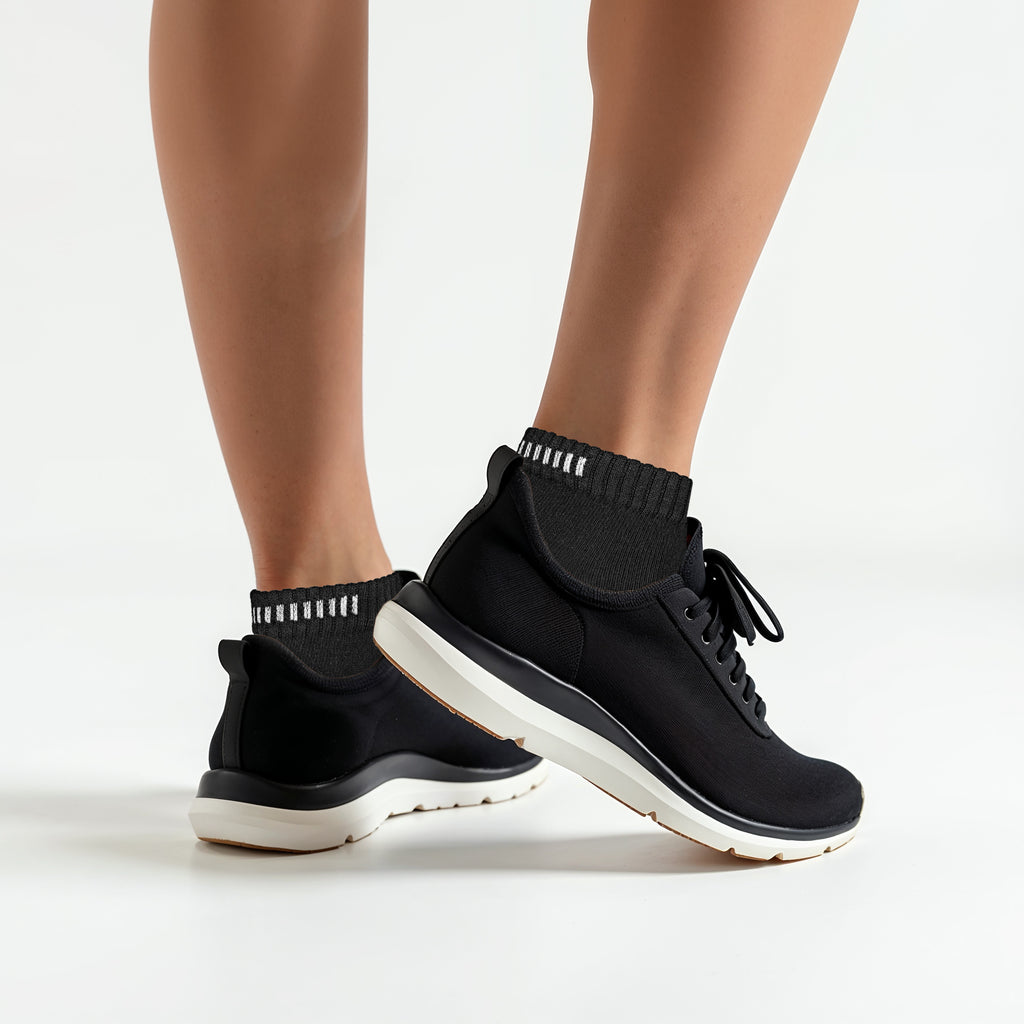 Sneakersocken, schwarz, Branding