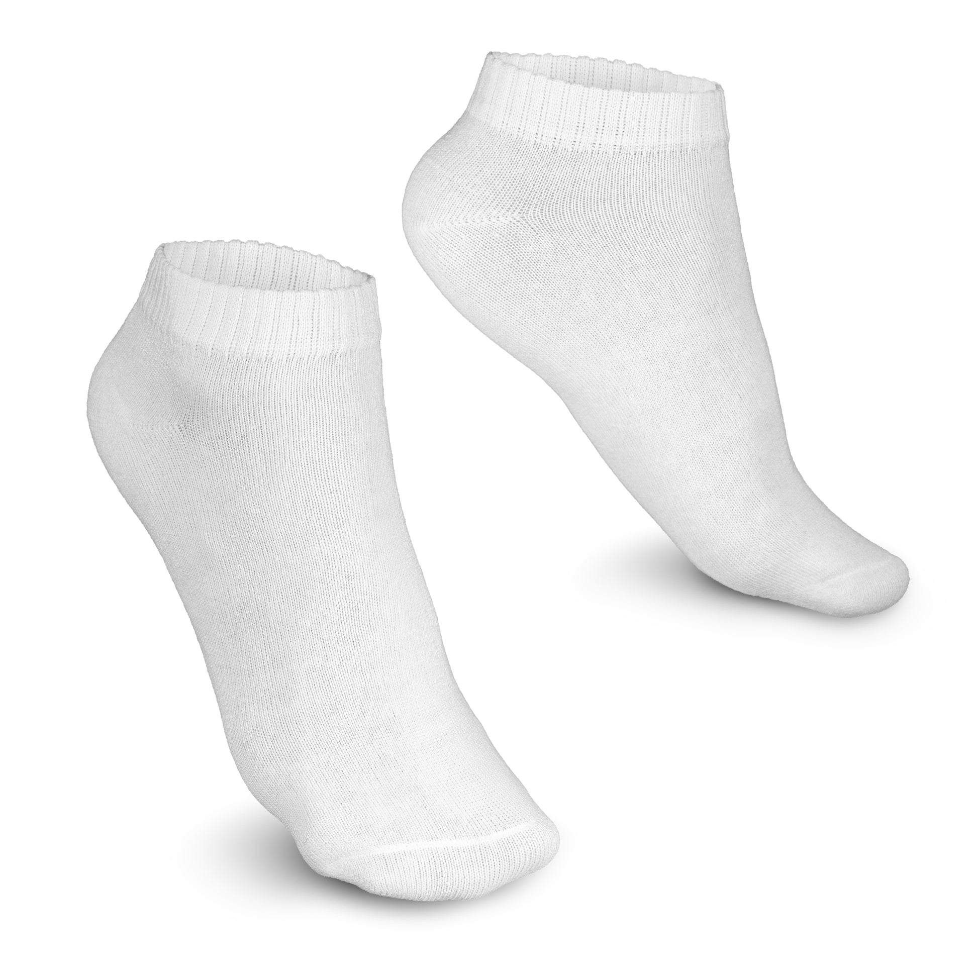 Sneakersocken, weiß, solid