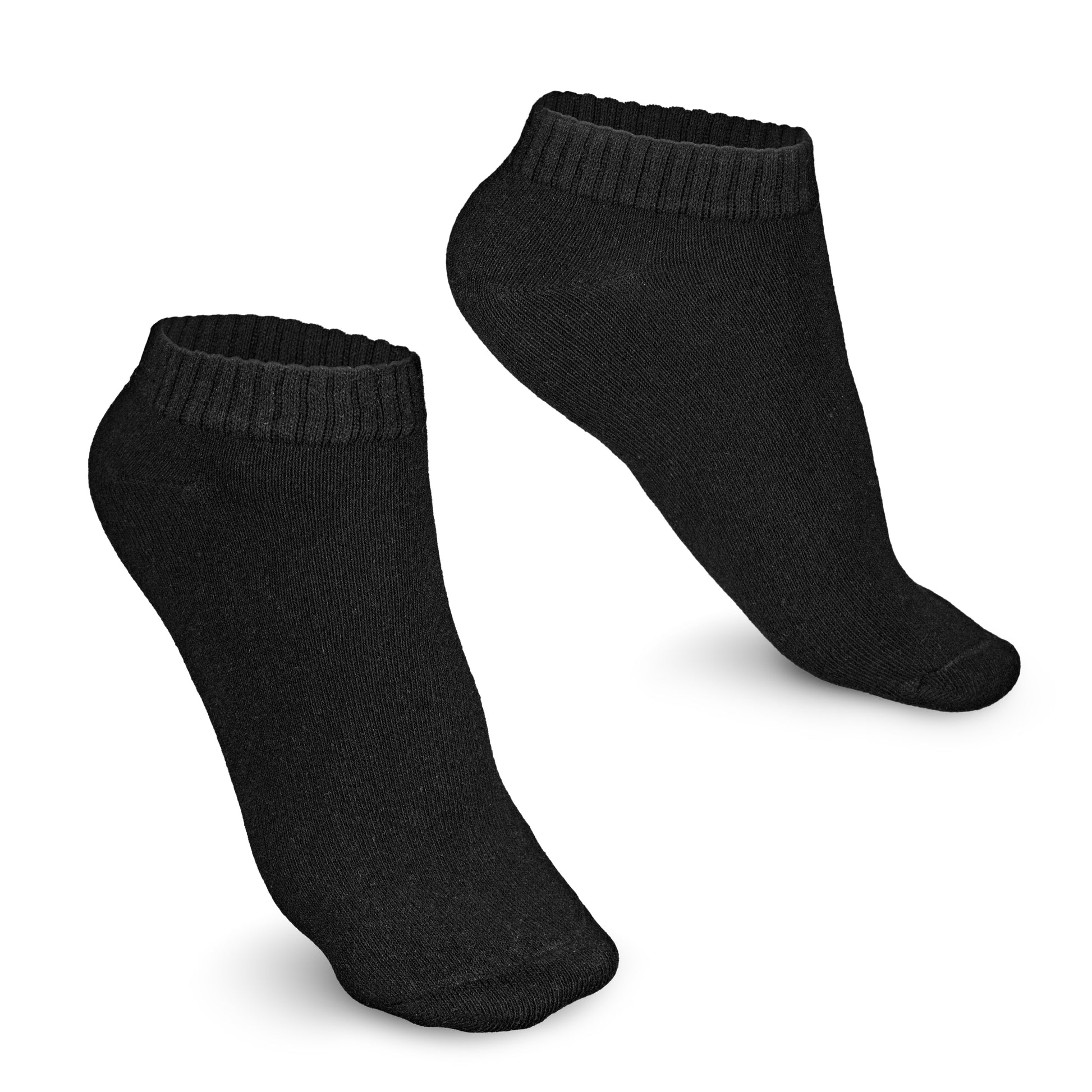 Sneakersocken, schwarz, solid